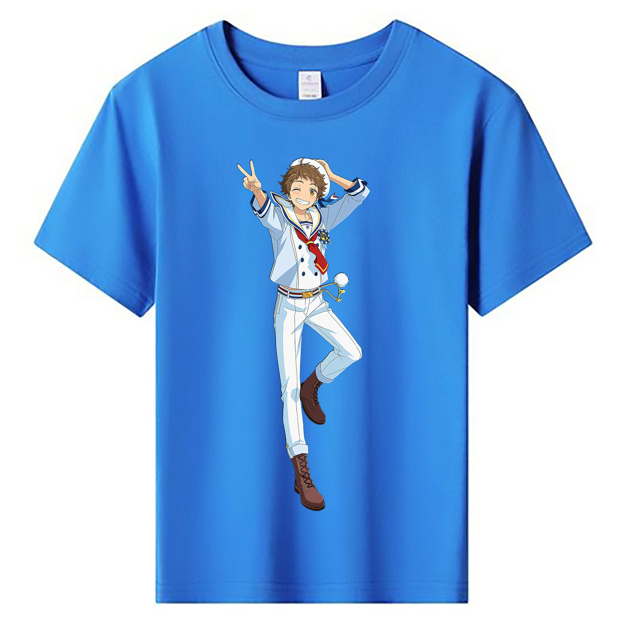 （画像用） あんさんぶるスターズ! Ensemble Stars 綿100％キッズTシャツ（フロントプリント）